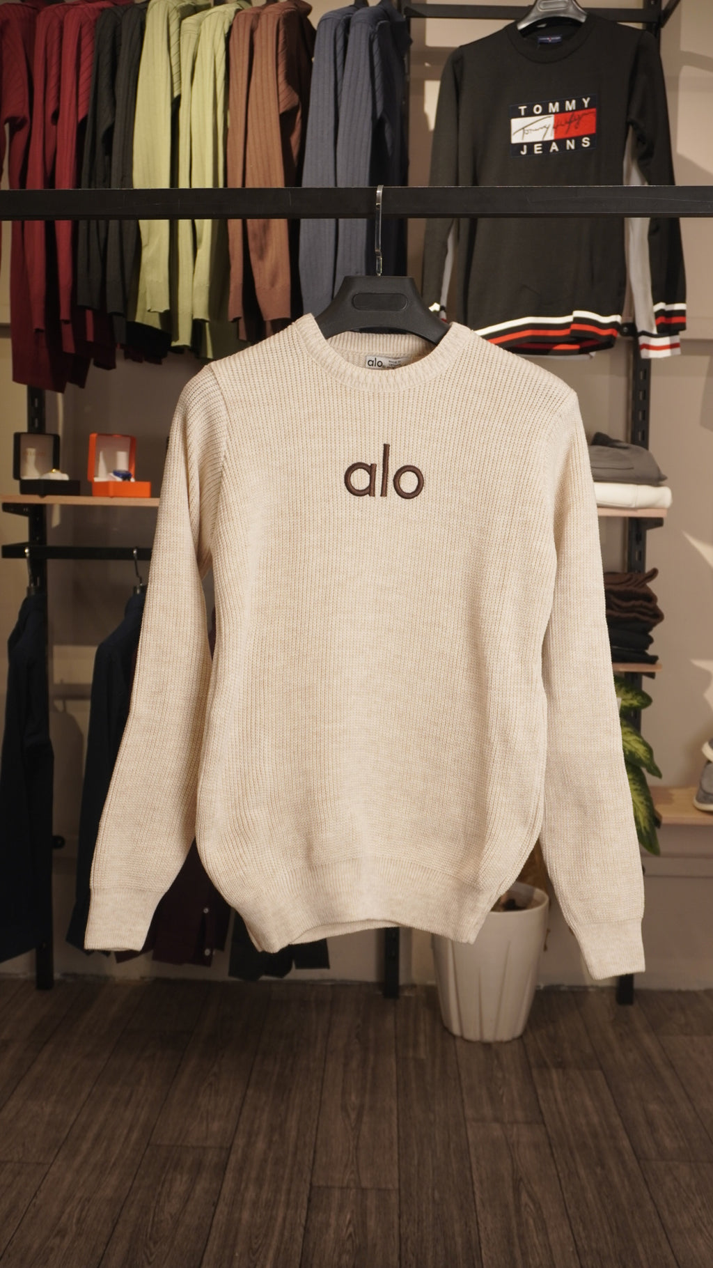 Beige ALO sweater