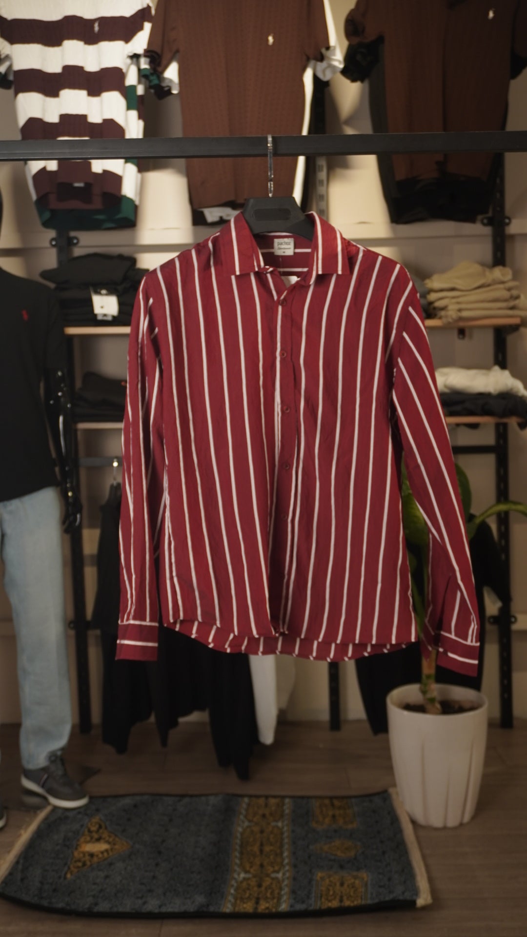 Red Stripe Shirt