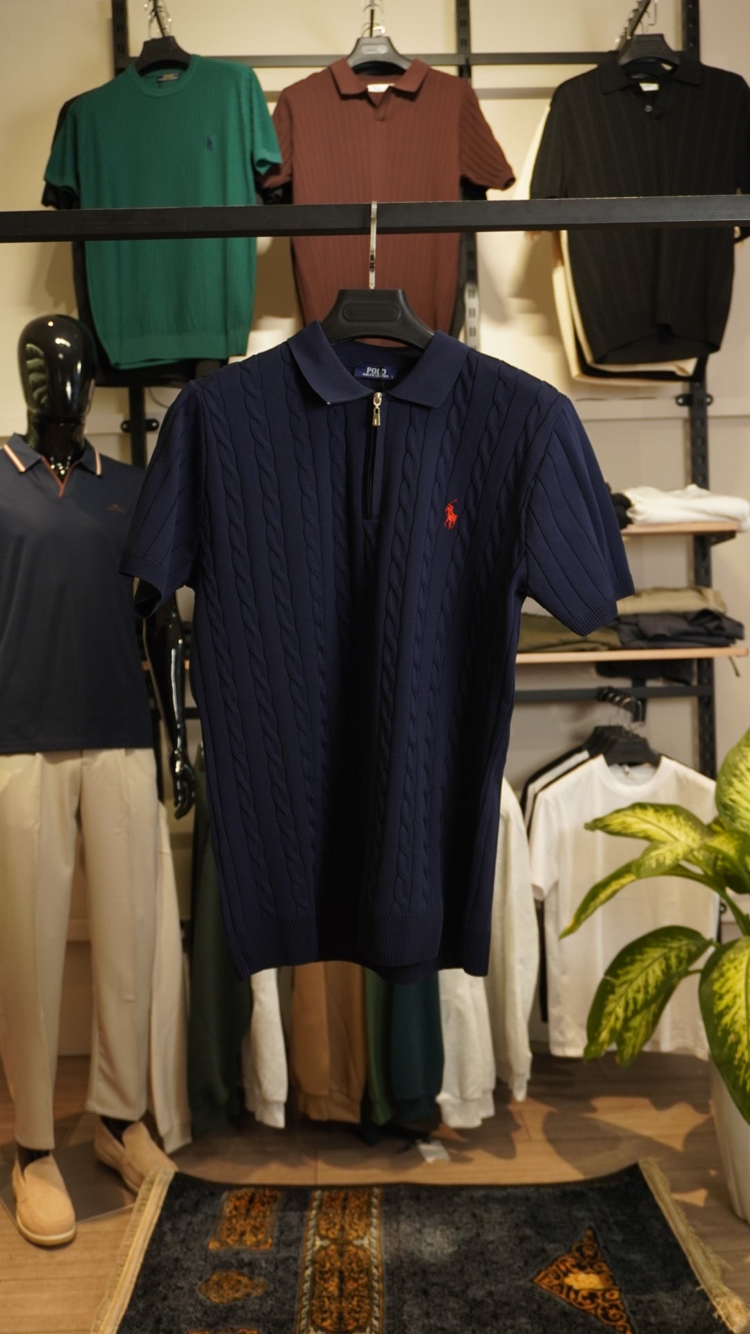 Black Ralph Lauren Zip Up