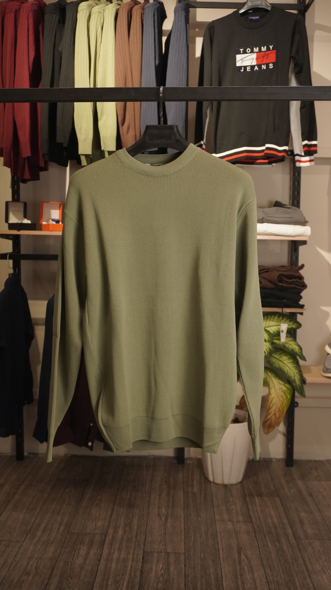Olive Green Sweater