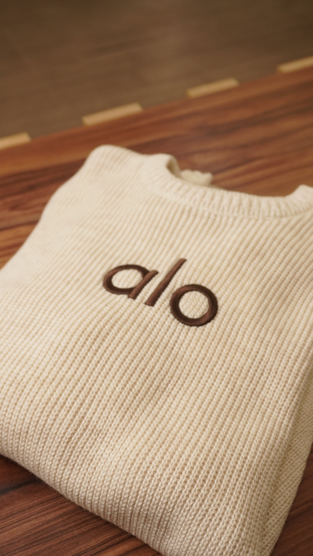 Beige ALO sweater