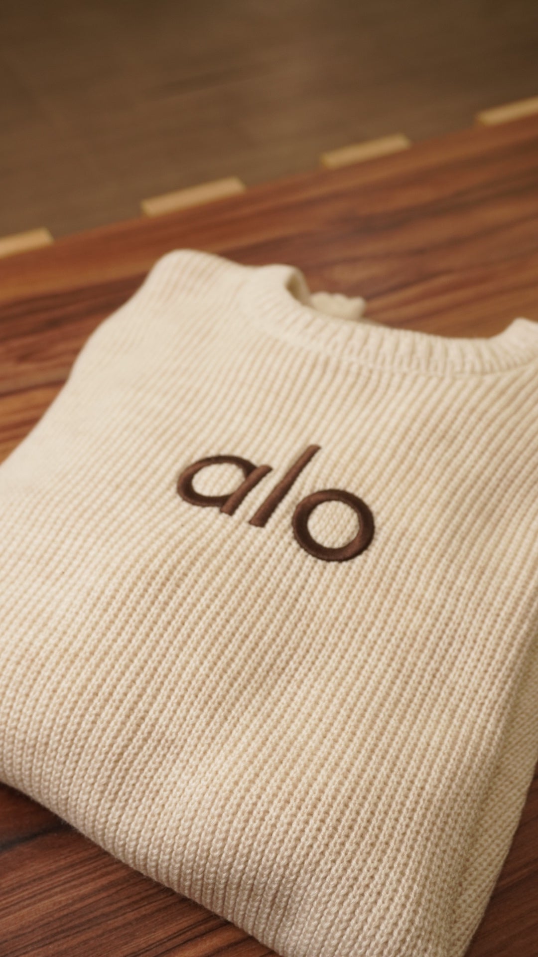 Beige ALO sweater