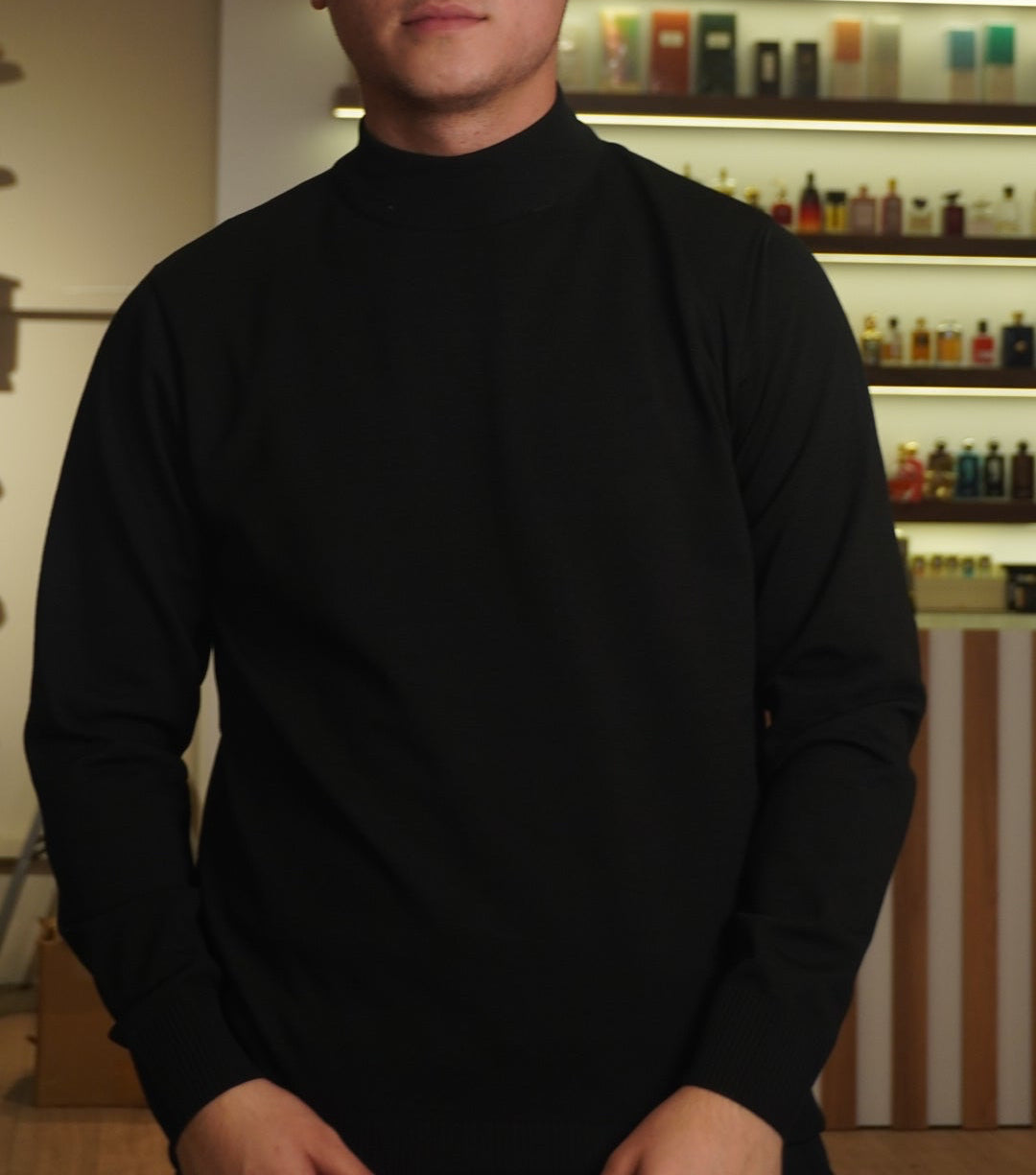 Black High neck Zara