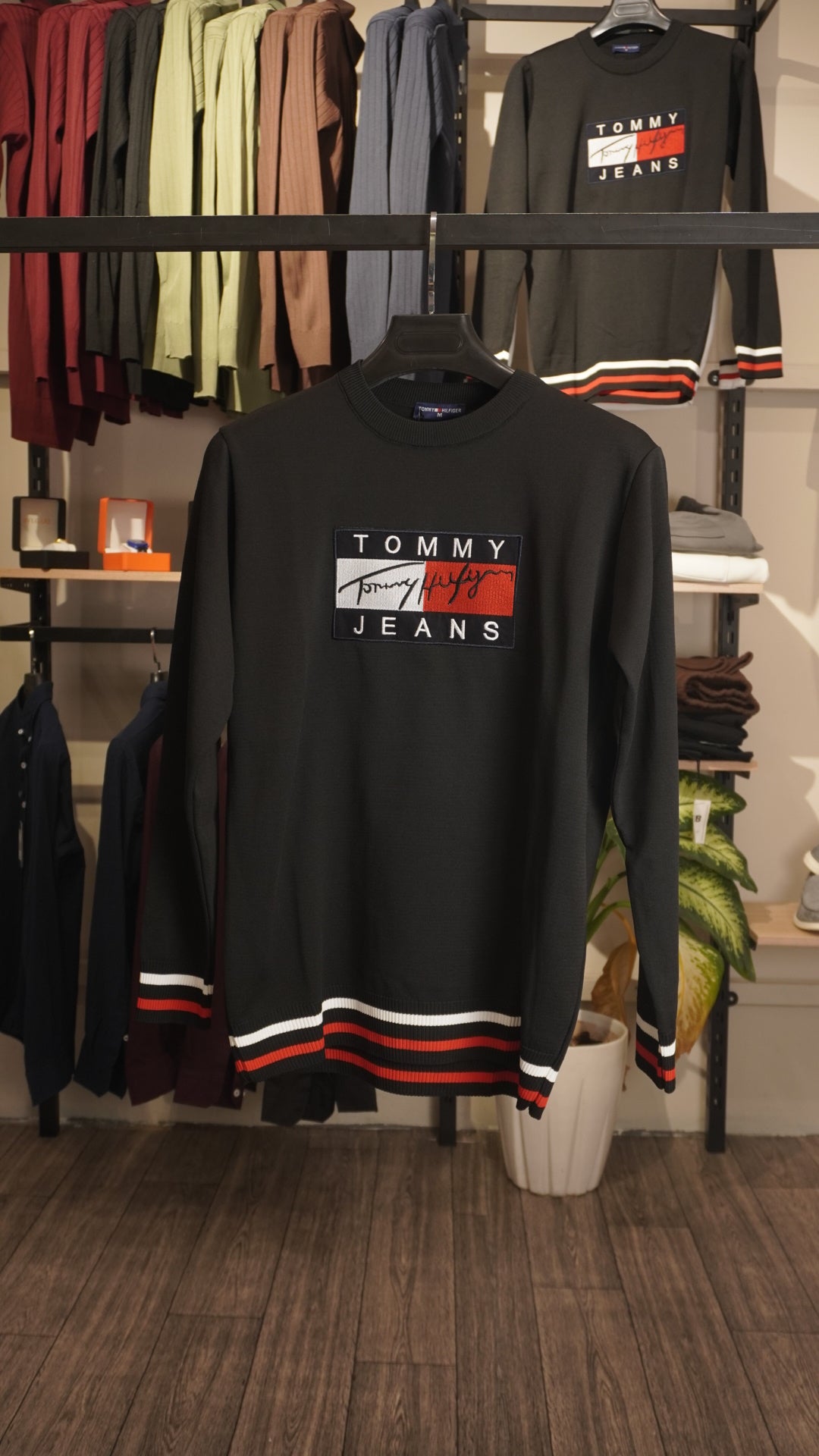 Tommy Hilfiger black Sweatshirt