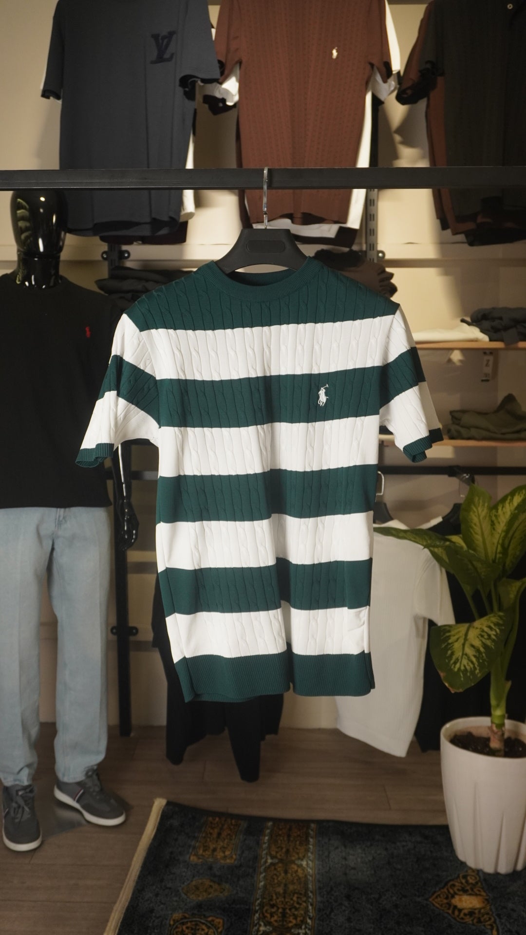 Green&White RL T-Shirt