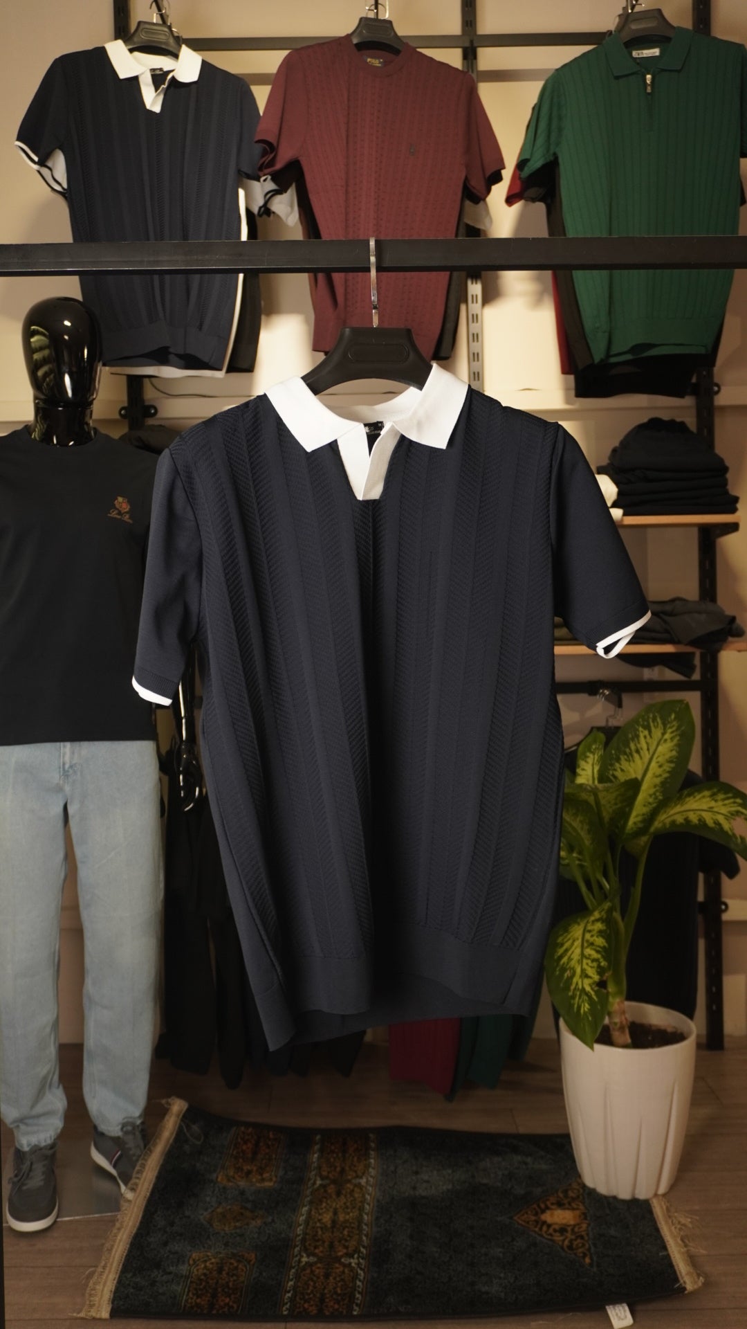 Navy Blue Loro Piana P.C