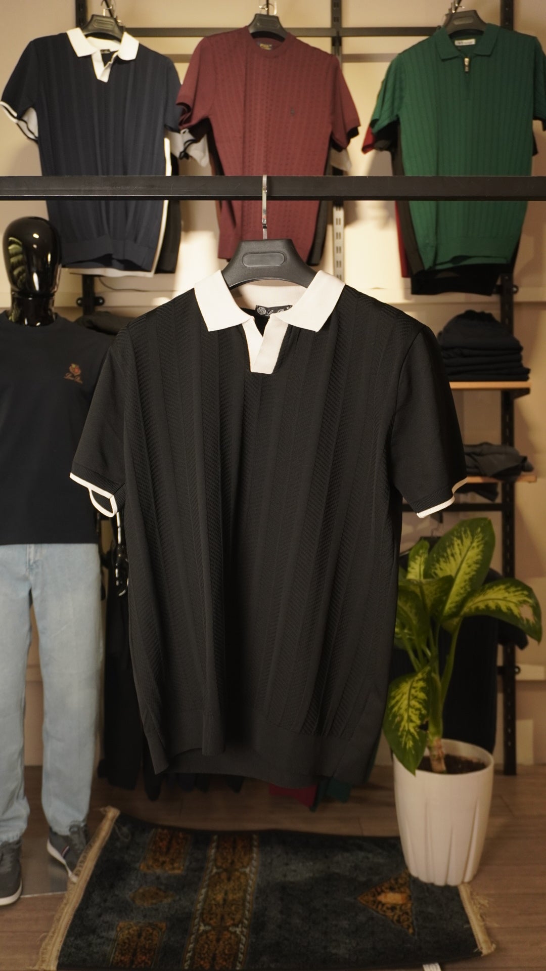 Black Loro Piana P.C