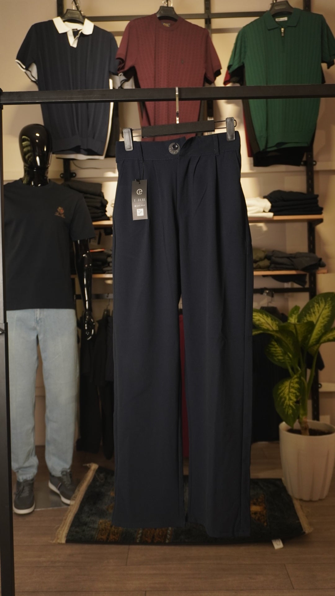 Navy Blue Trousers
