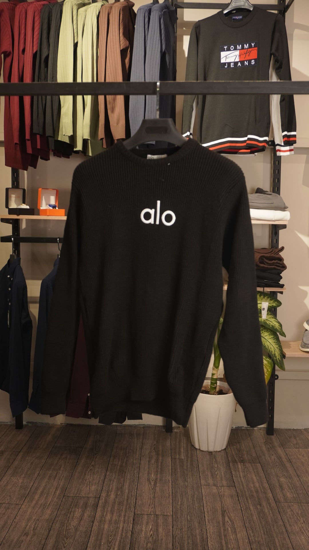 Black ALO sweater