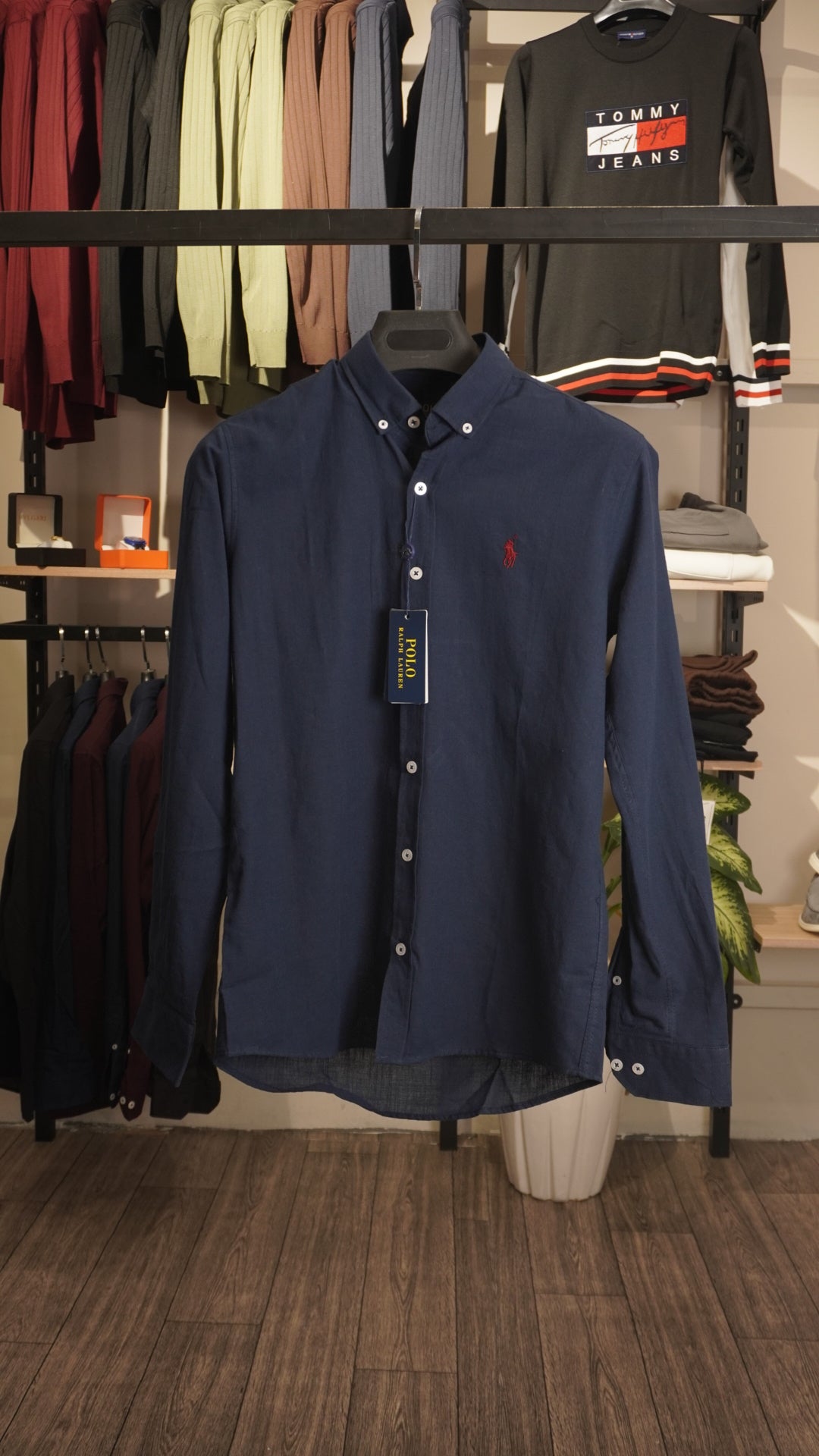 Navy Blue Ralph Lauren Shirt