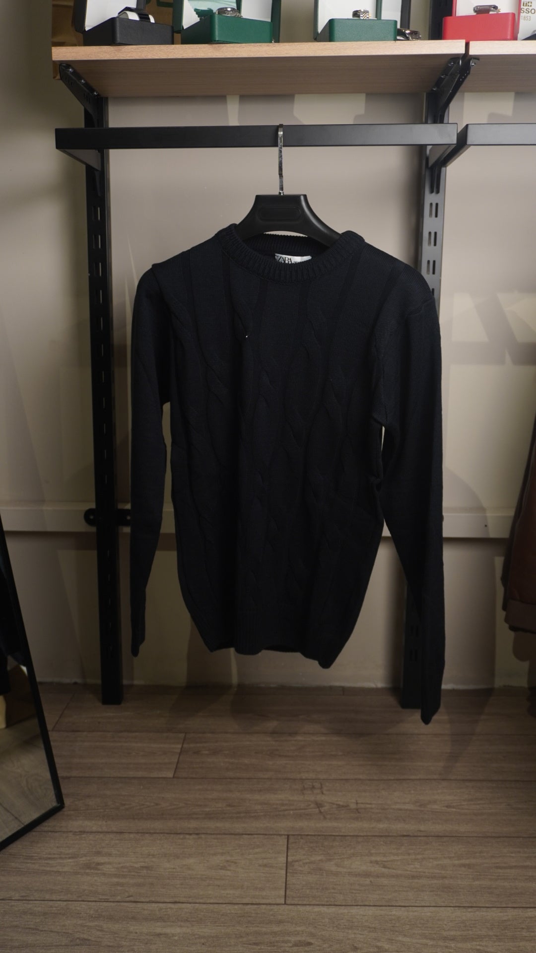 Navy Blue Zara Sweater