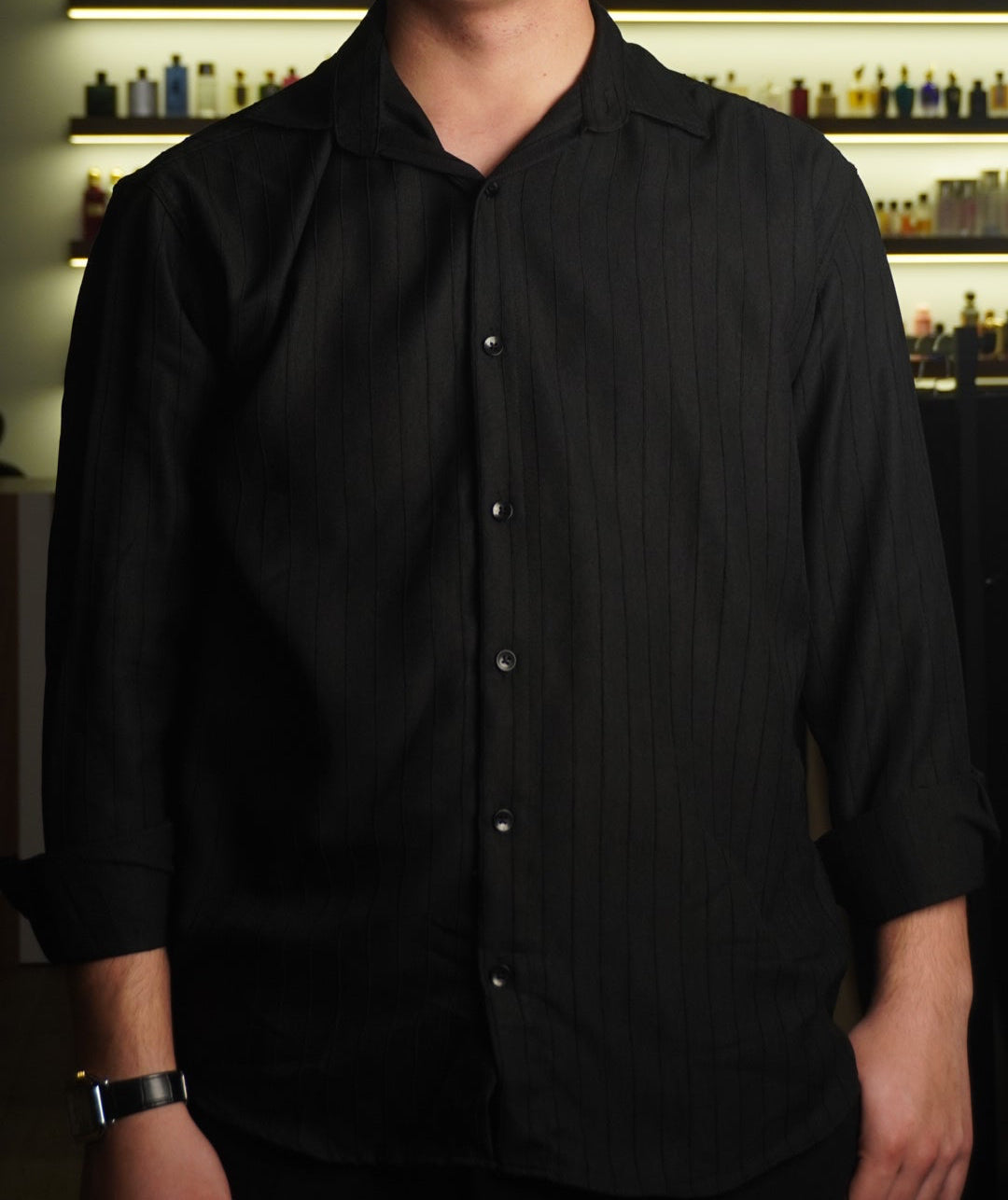 Black shirt