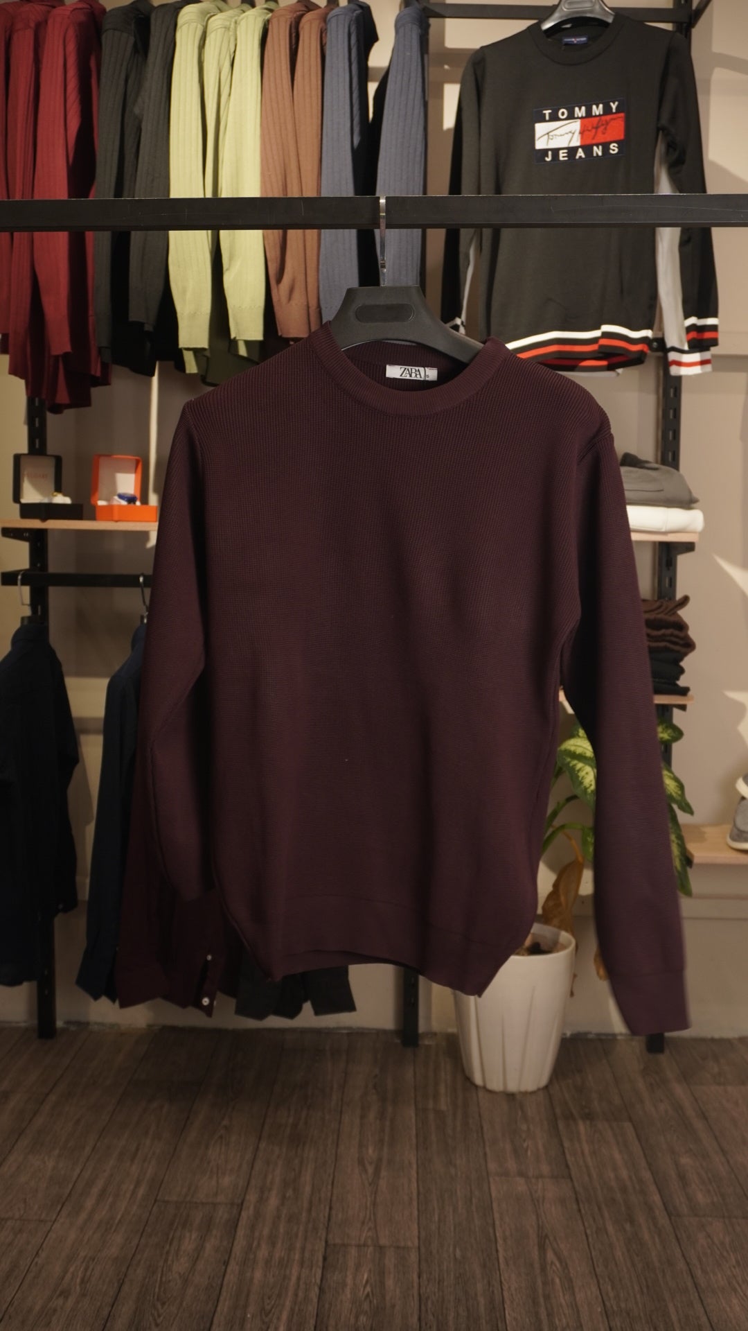 Maroon Sweater