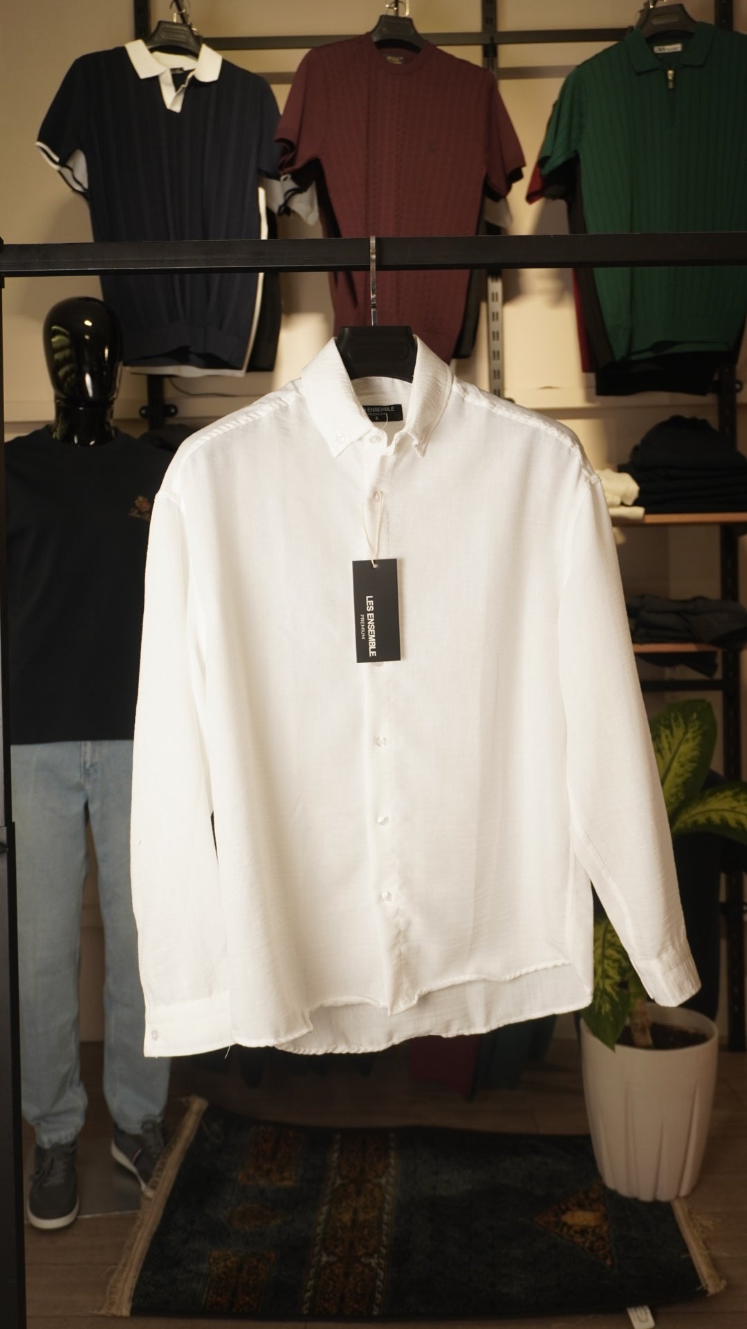 White Linen Shirt