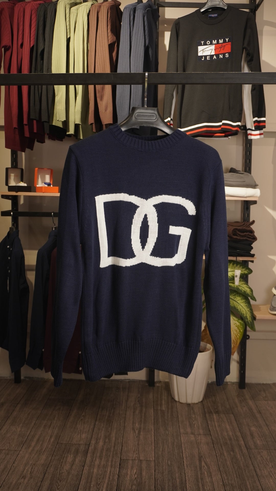 D&G Navy Blue Sweater