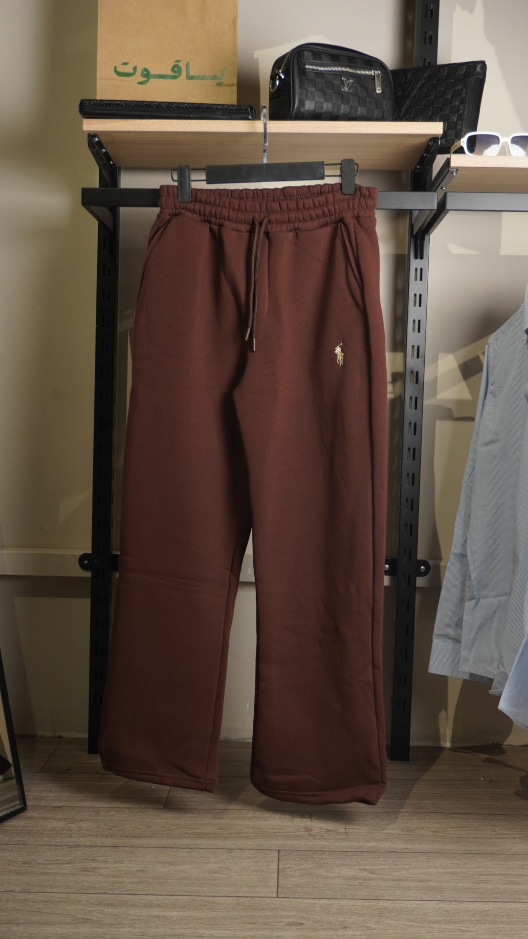 Brown Ralph Lauren Sweatpants