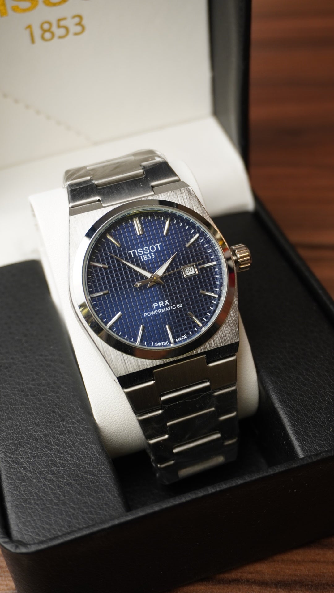 Navy blue Tissot