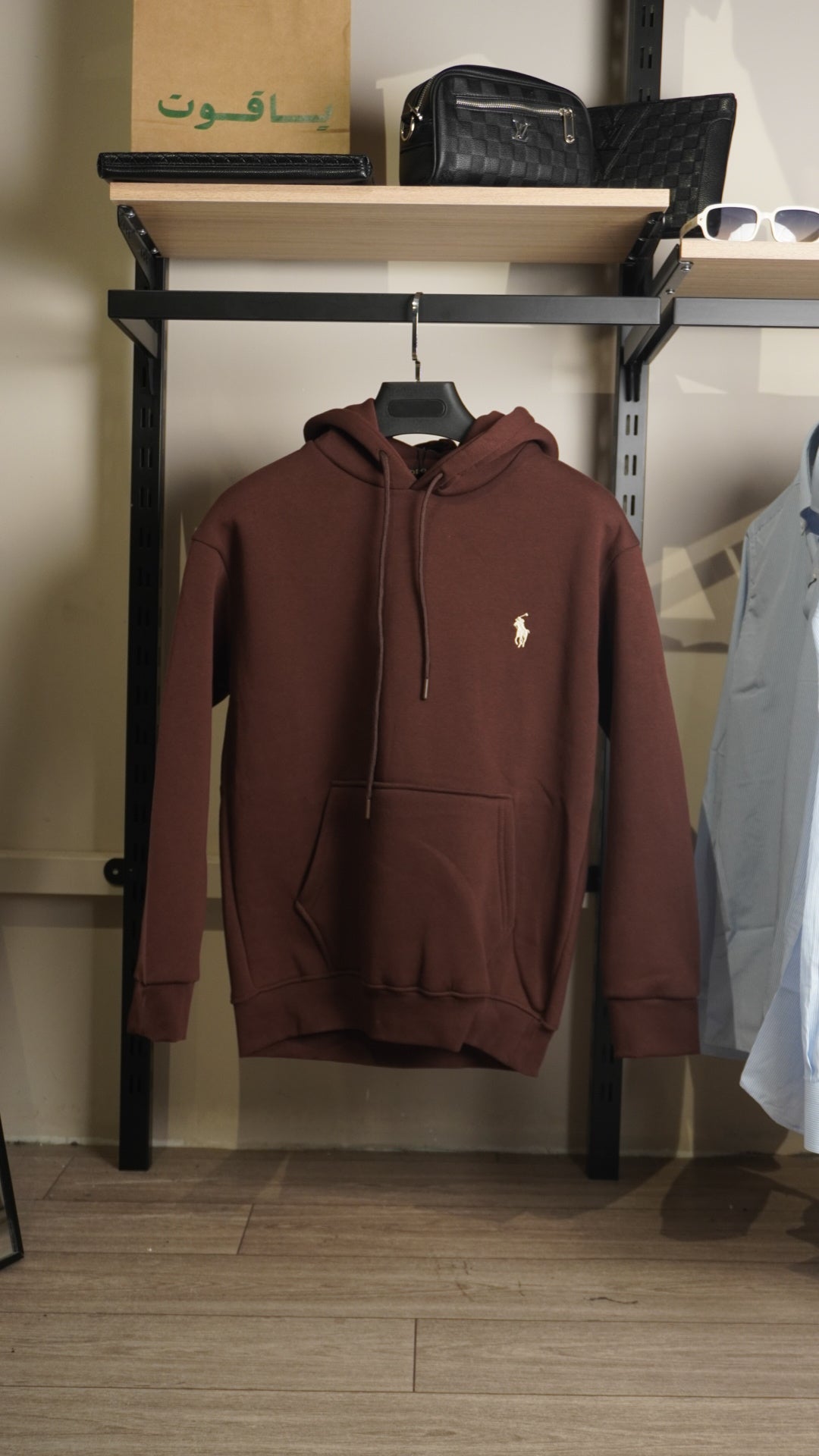 Brown Ralph Lauren Hoodie