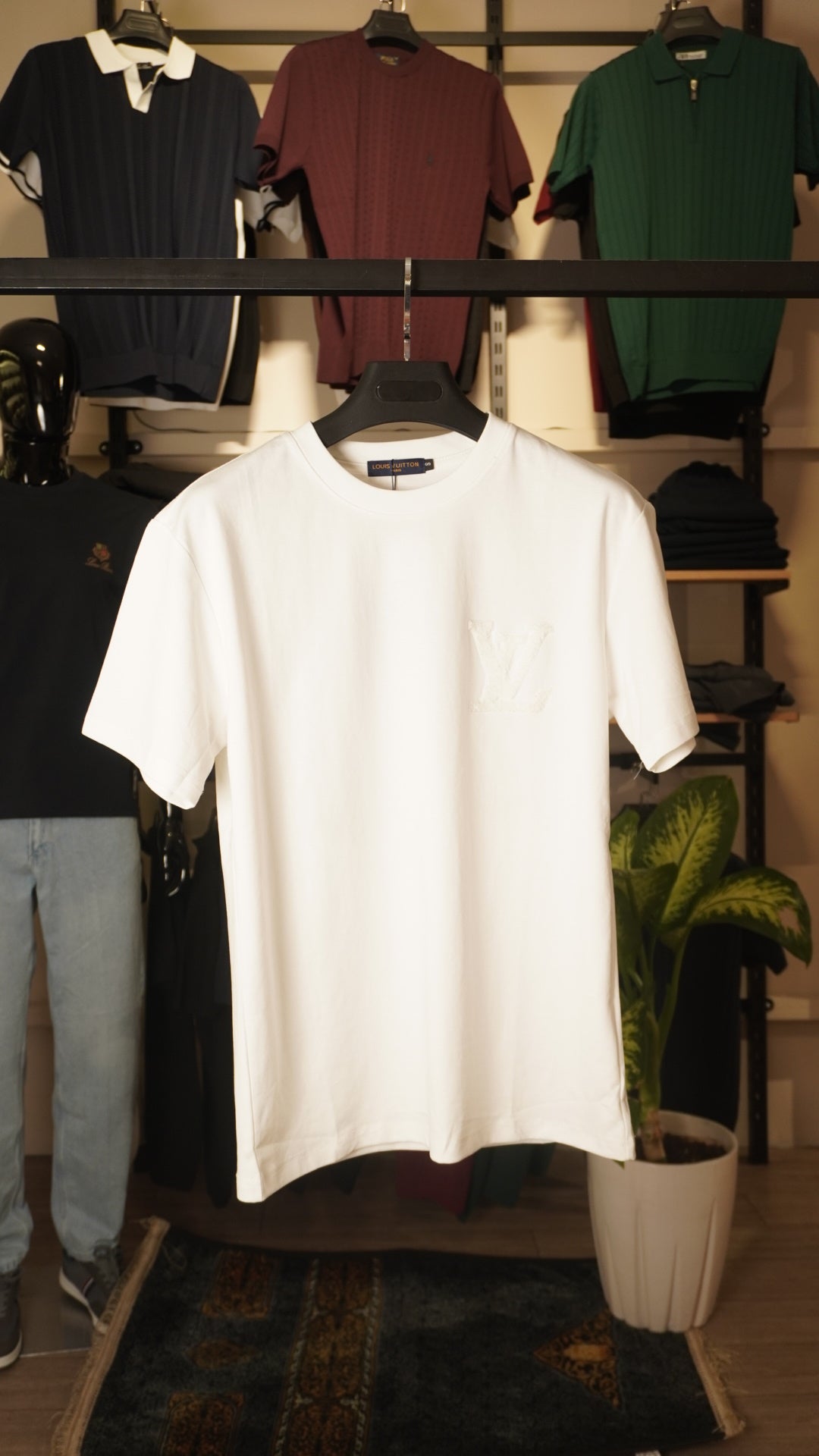 White Louis Vuitton T-Shirt