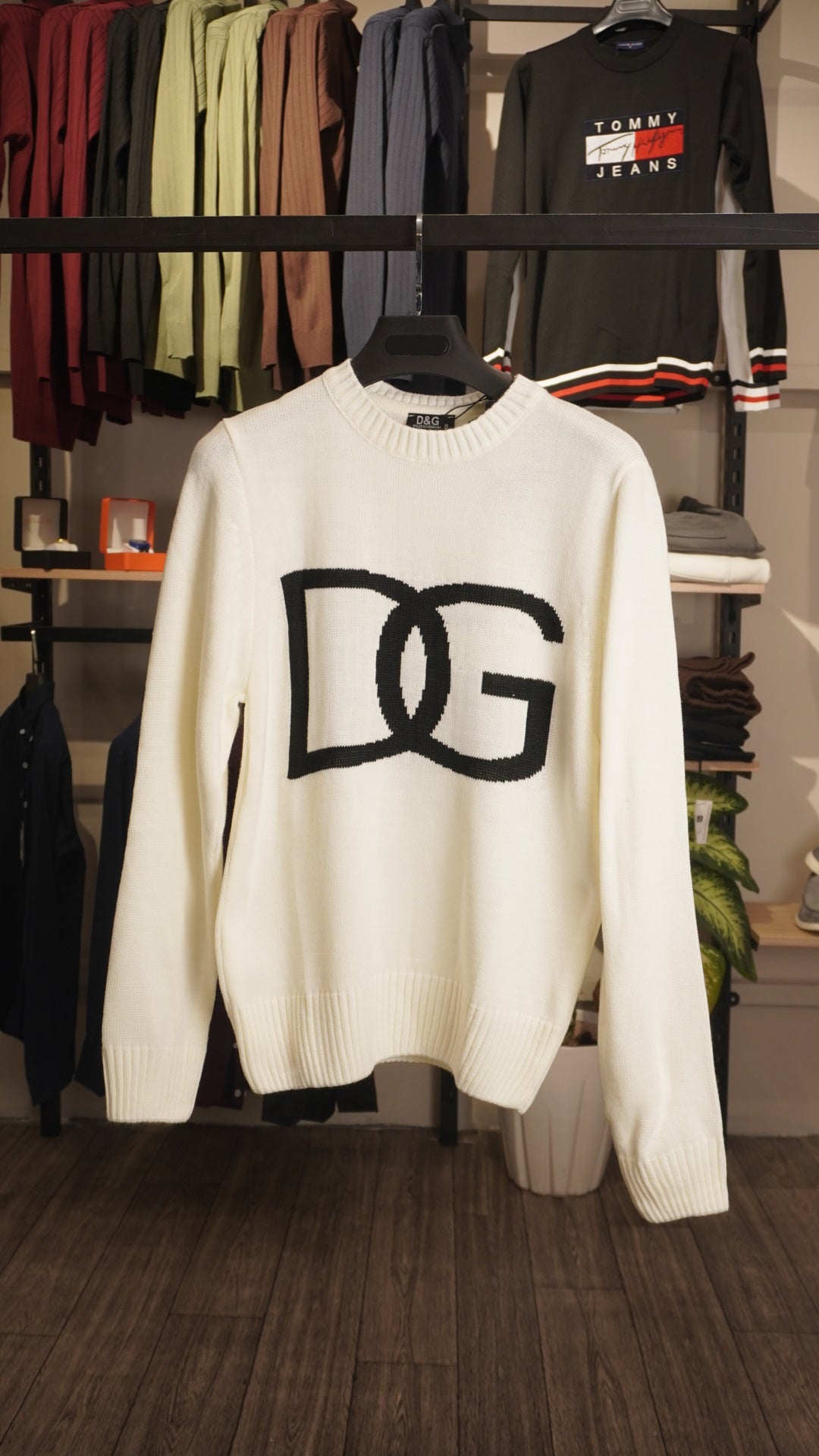D&G Cream Sweater
