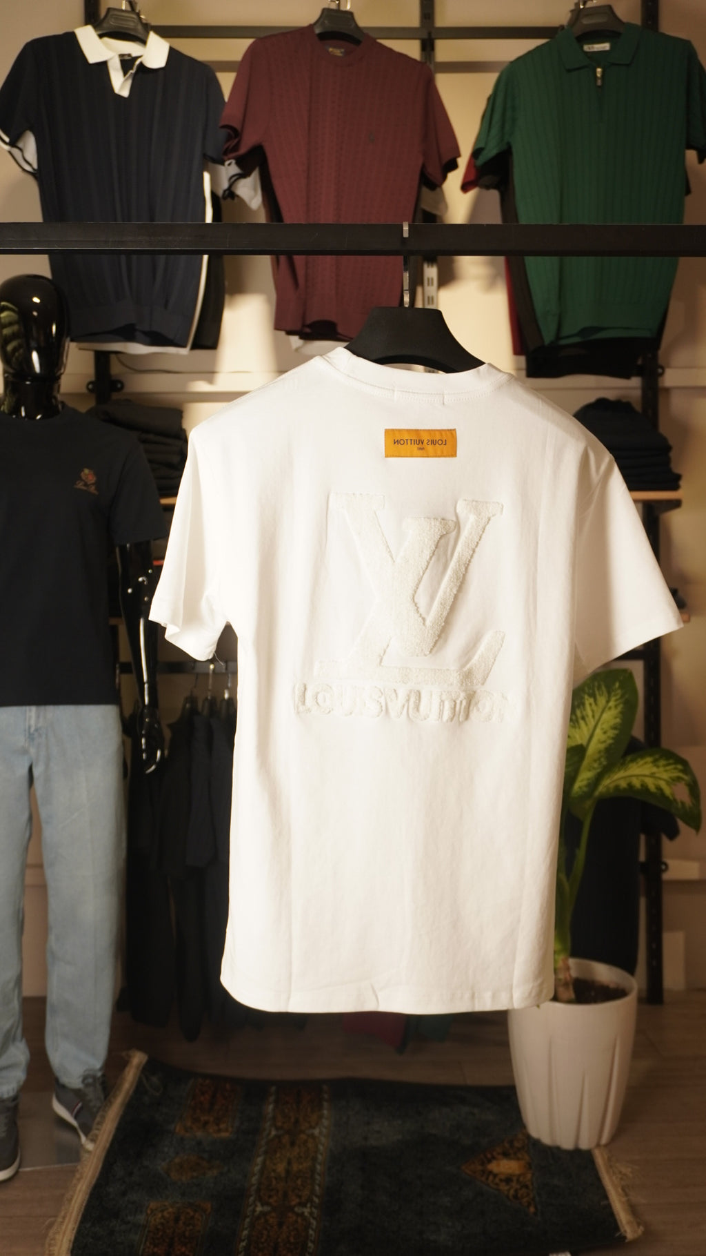White Louis Vuitton T-Shirt