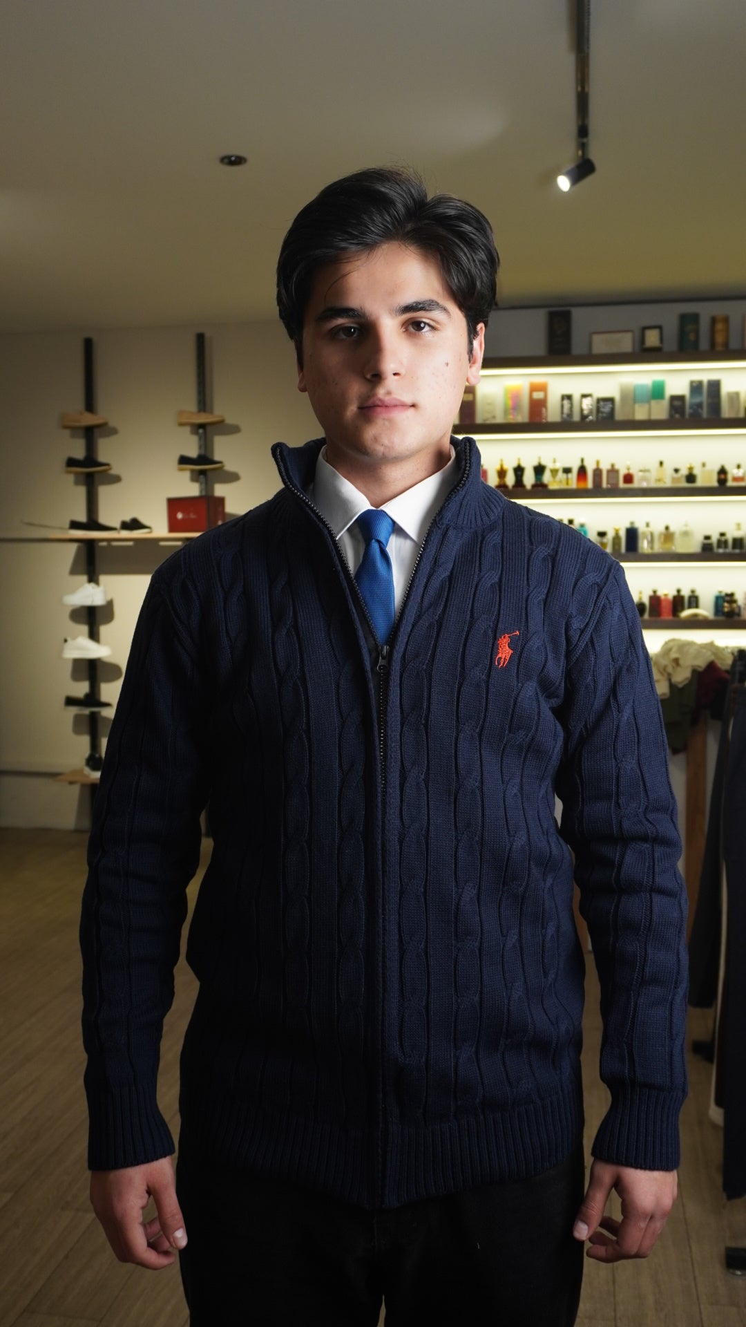 Navy Blue Ralph Lauren ZipUp