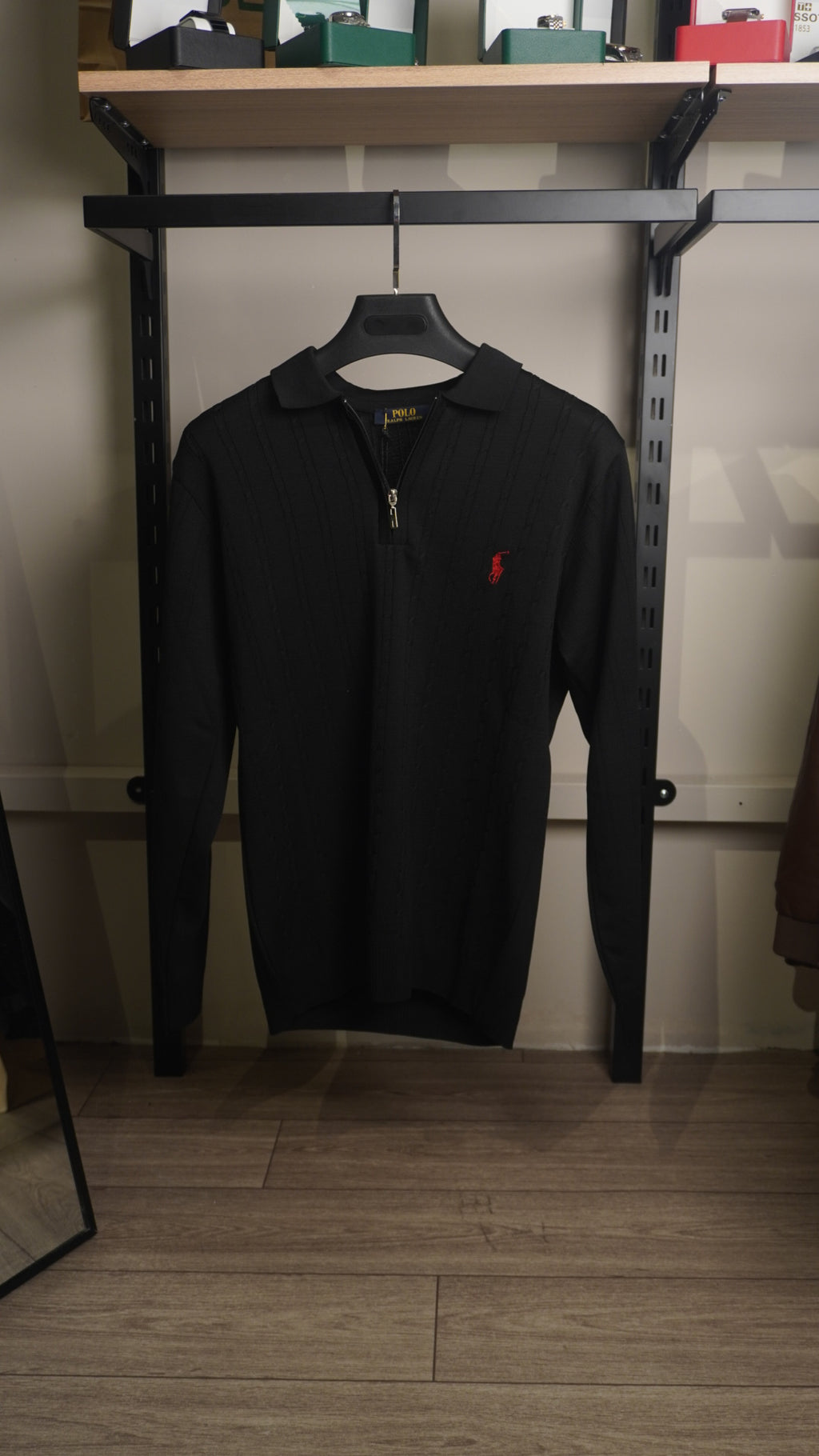 Black Ralph Lauren Zip