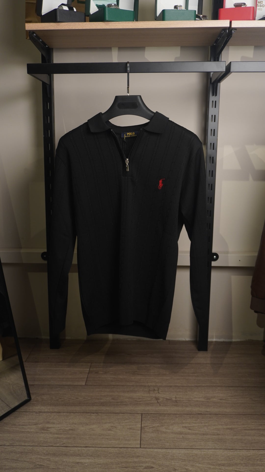 Black Ralph Lauren Zip