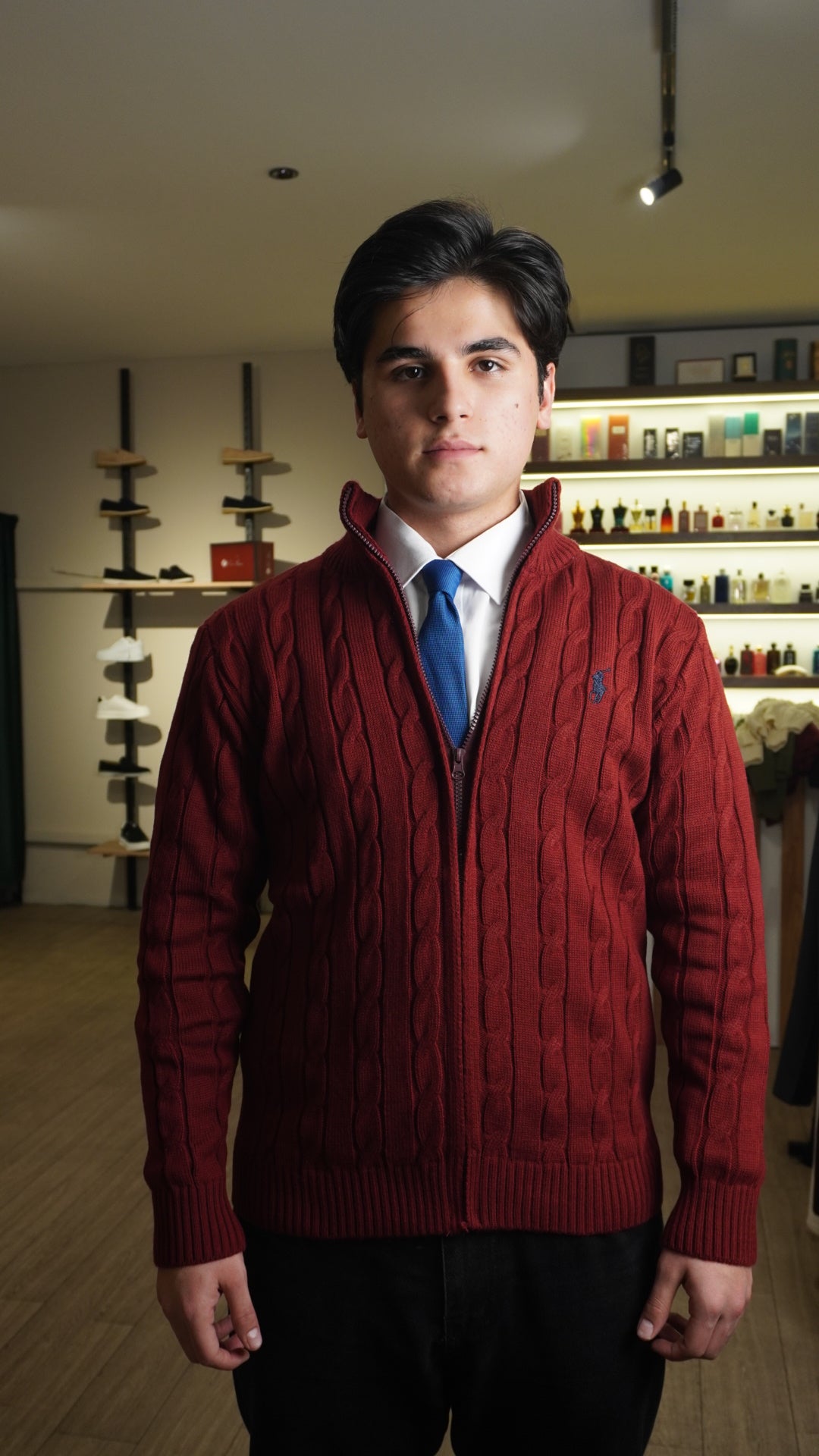 Maroon Ralph Lauren ZipUp