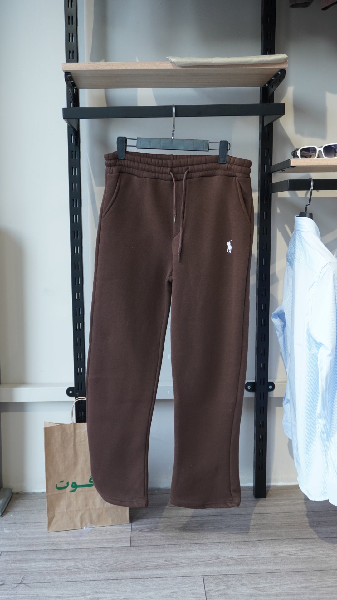 Brown Ralph Lauren Sweatpants