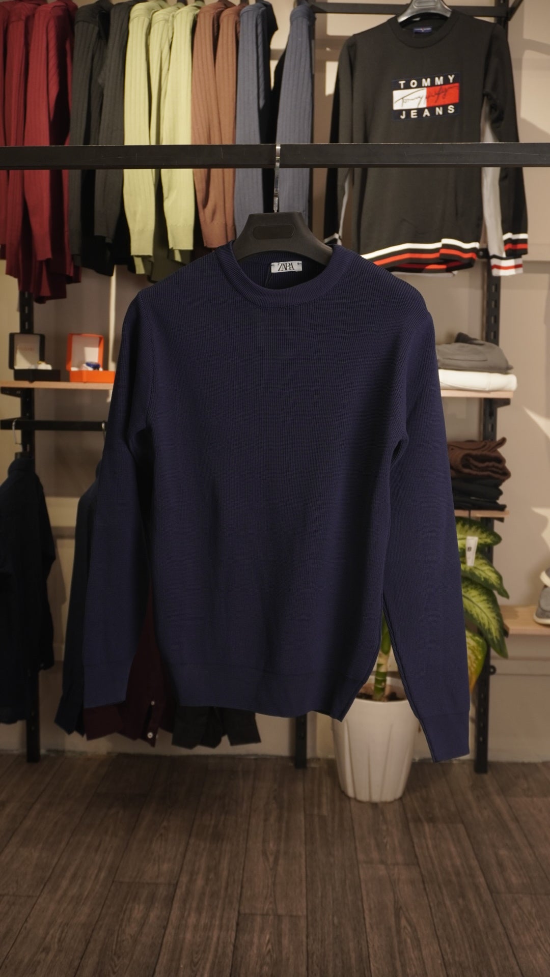 Navy Blue Sweater