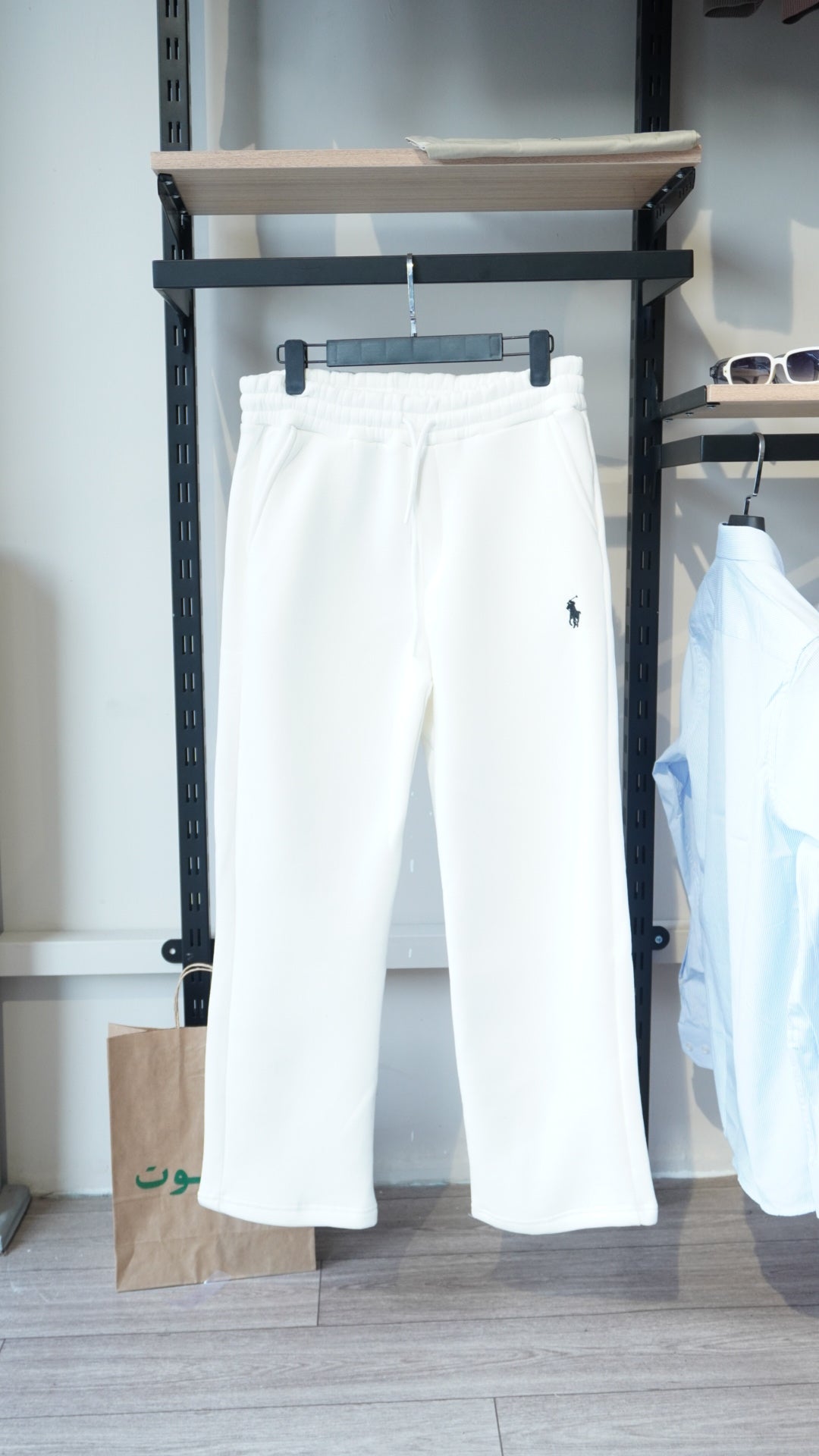 White Ralph Lauren Sweatpants