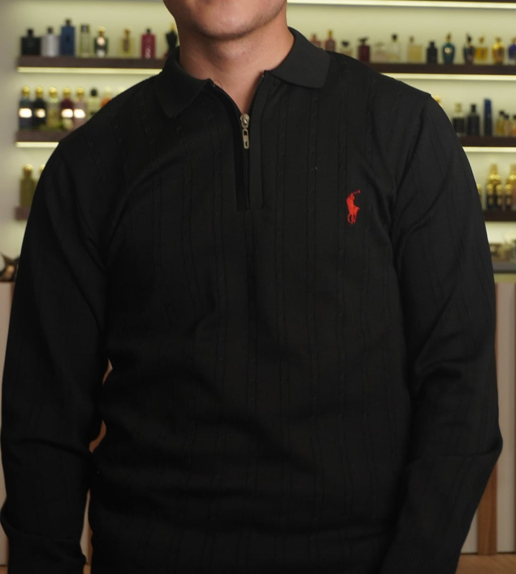 Black Ralph Lauren Zip