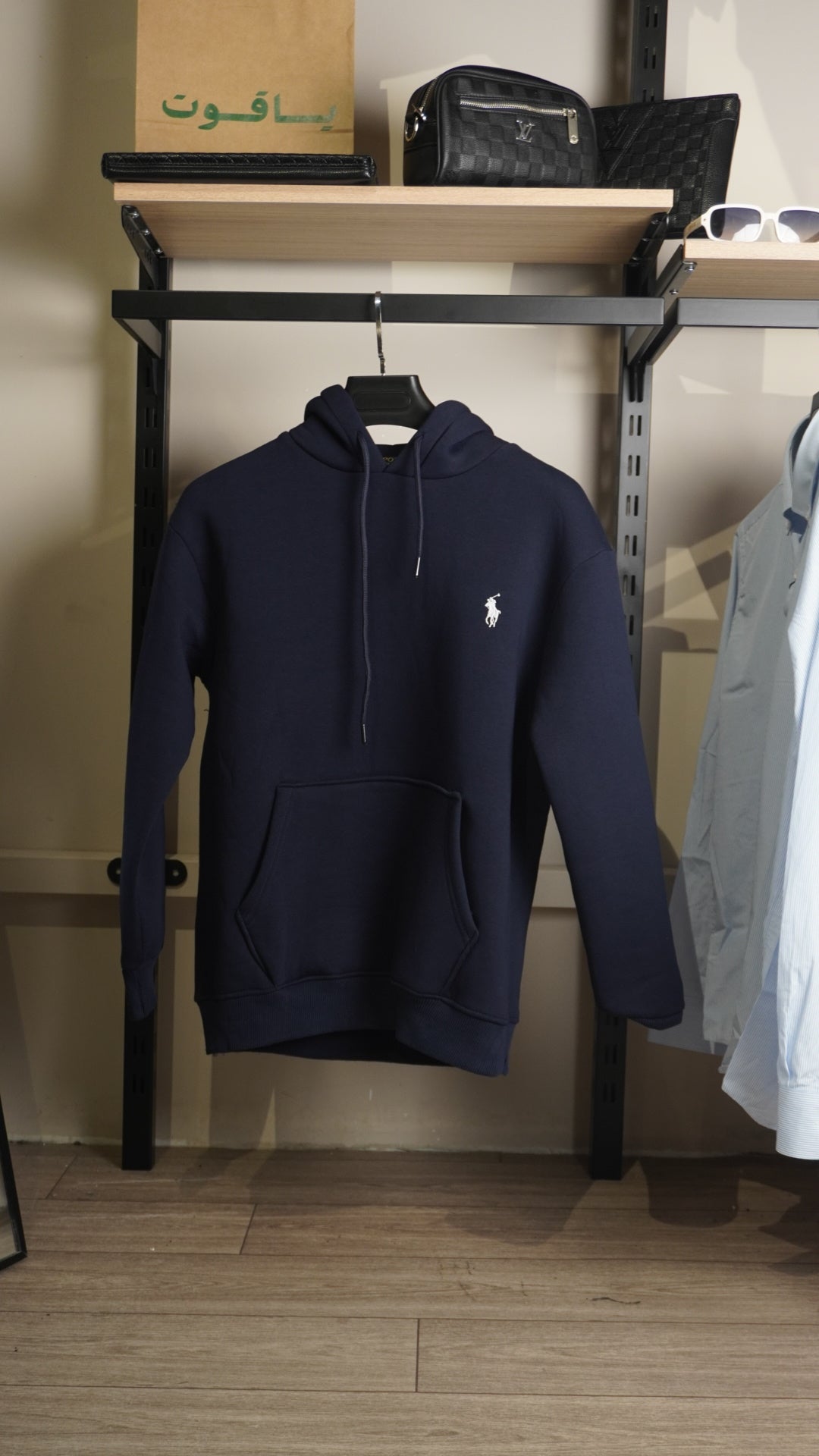 Navy Blue Ralph Lauren Hoodie